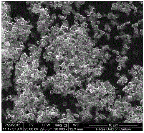 A method for preparing hollow ptpd nanomaterials using cuprous oxide as a template