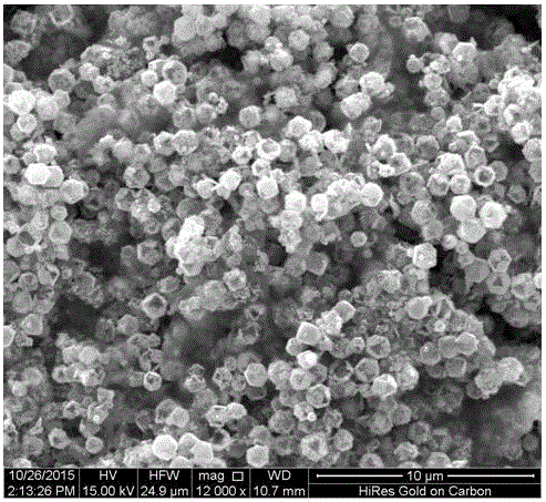 A method for preparing hollow ptpd nanomaterials using cuprous oxide as a template