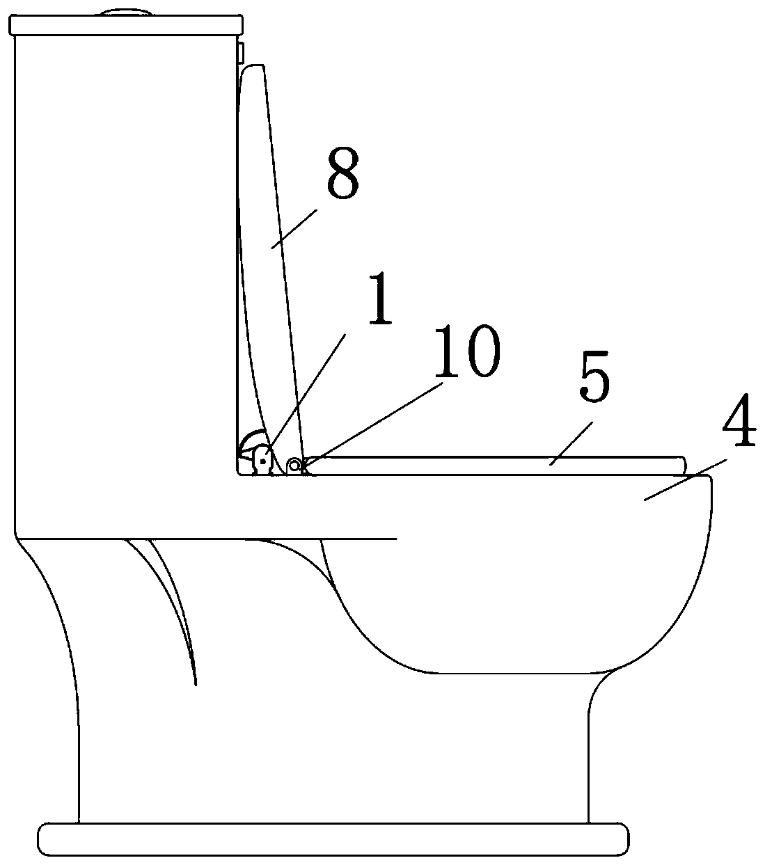 Closestool capable of automatically flushing and closing closestool cover