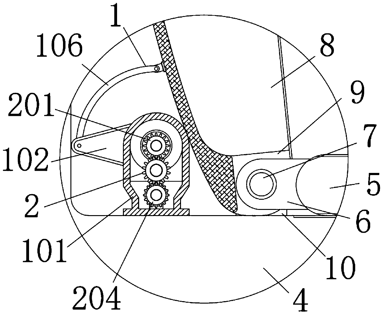 Closestool capable of automatically flushing and closing closestool cover