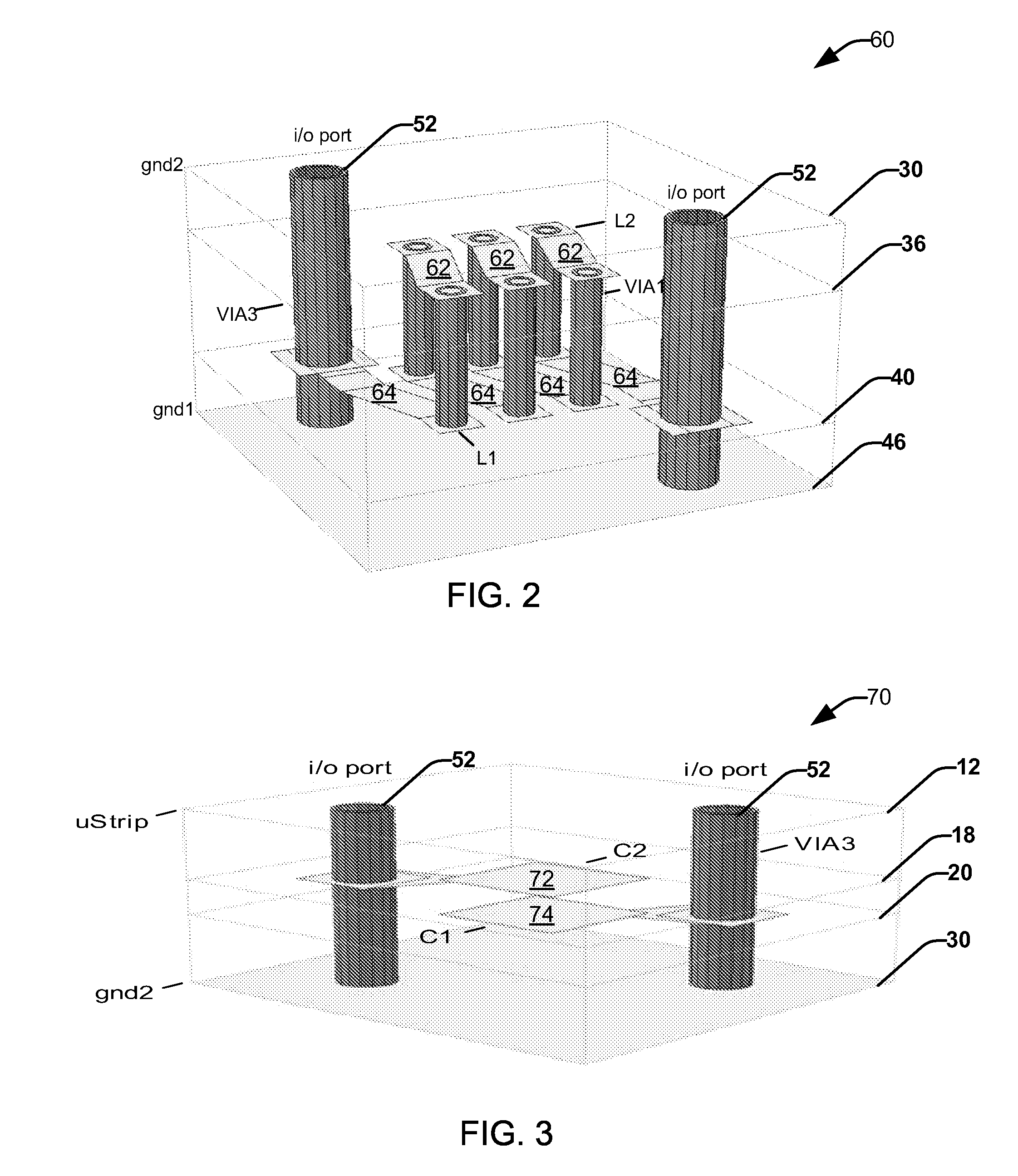 Multilayer Passive Circuit Topology