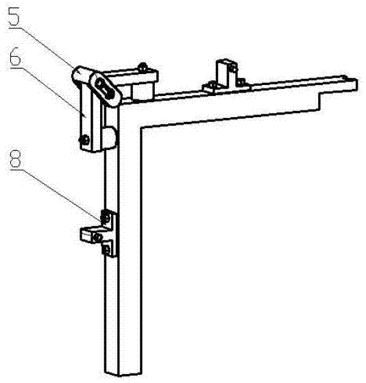 Overturn window structure based on glass rotation