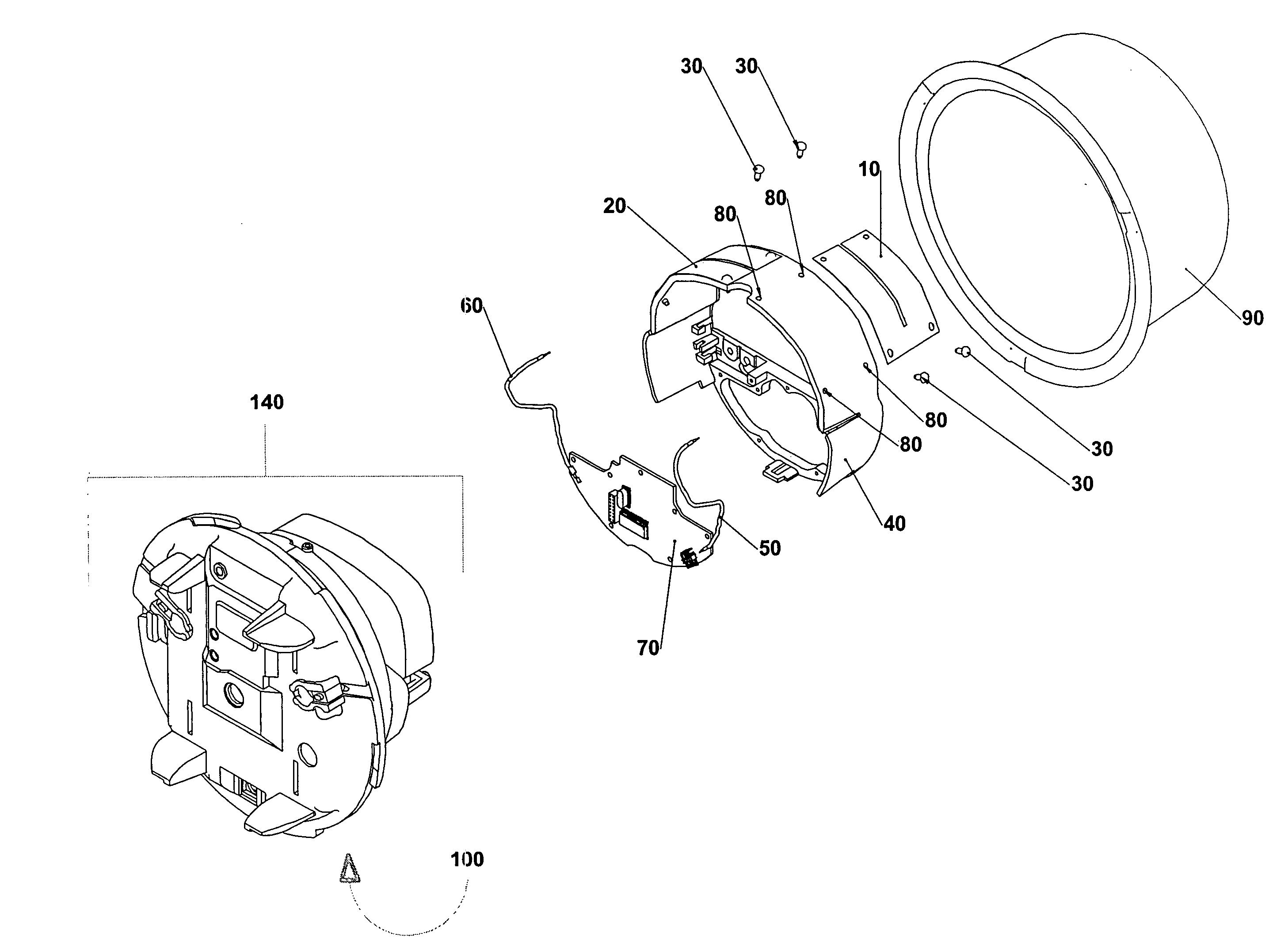 Meter antenna