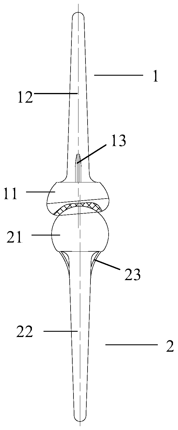 a finger joint prosthesis