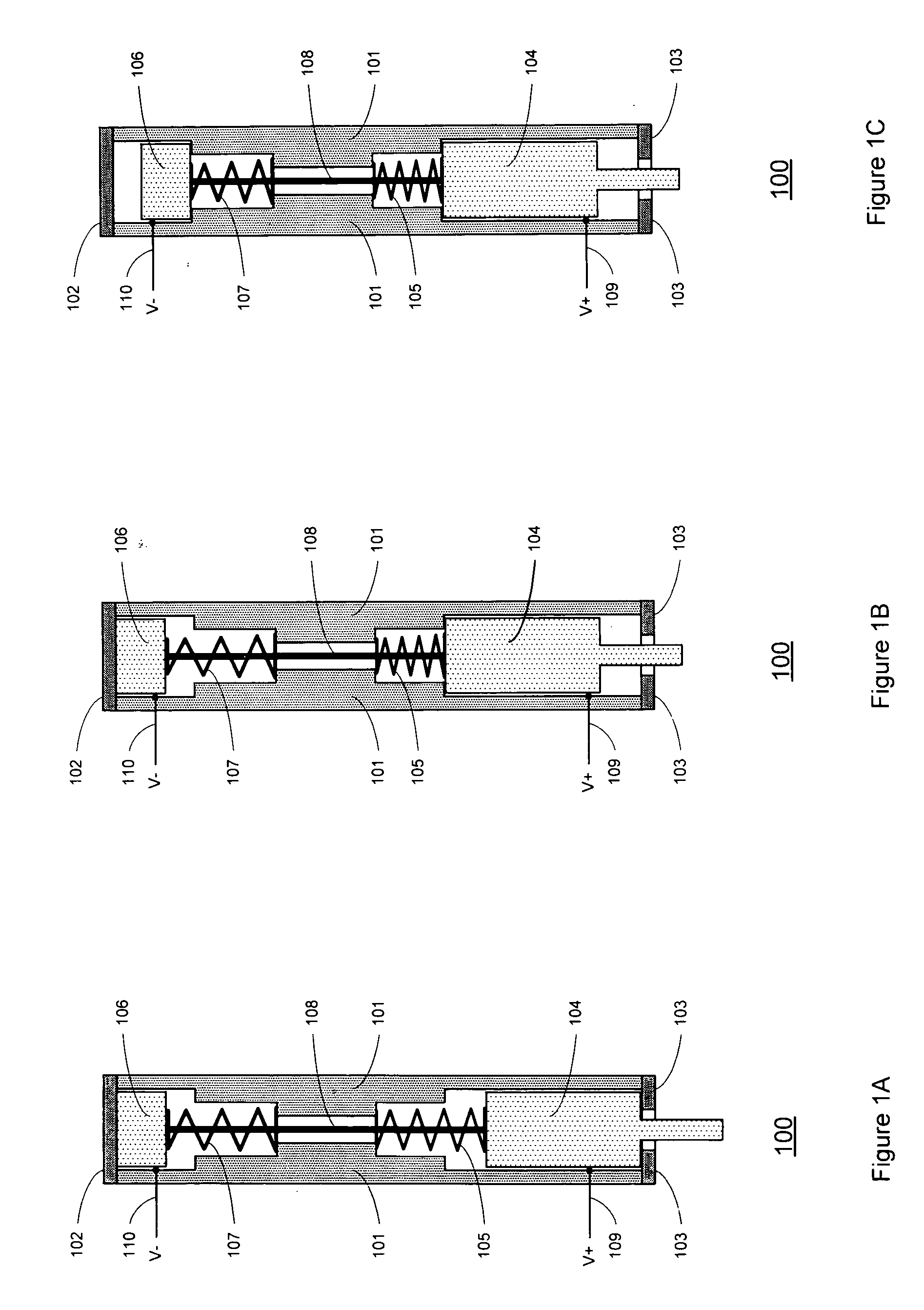 Variable volume, shape memory actuated insulin dispensing pump