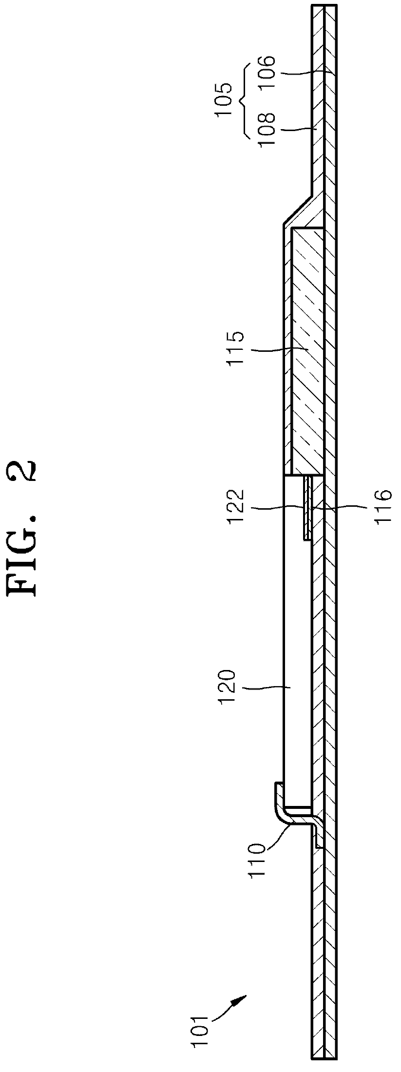 Body-temperature measuring device and body-temperature measuring system having the device