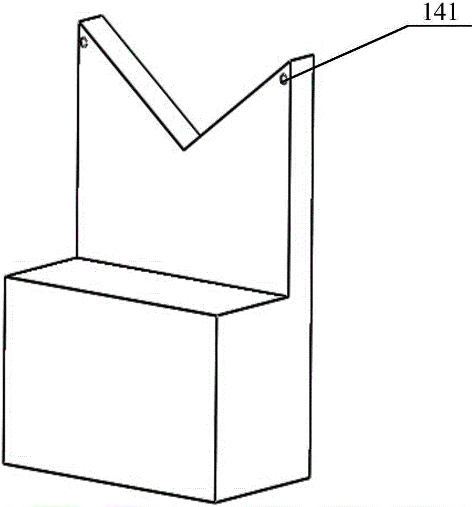 Testing tool for oil storage cylinder of shock absorber and counterweight positioning method