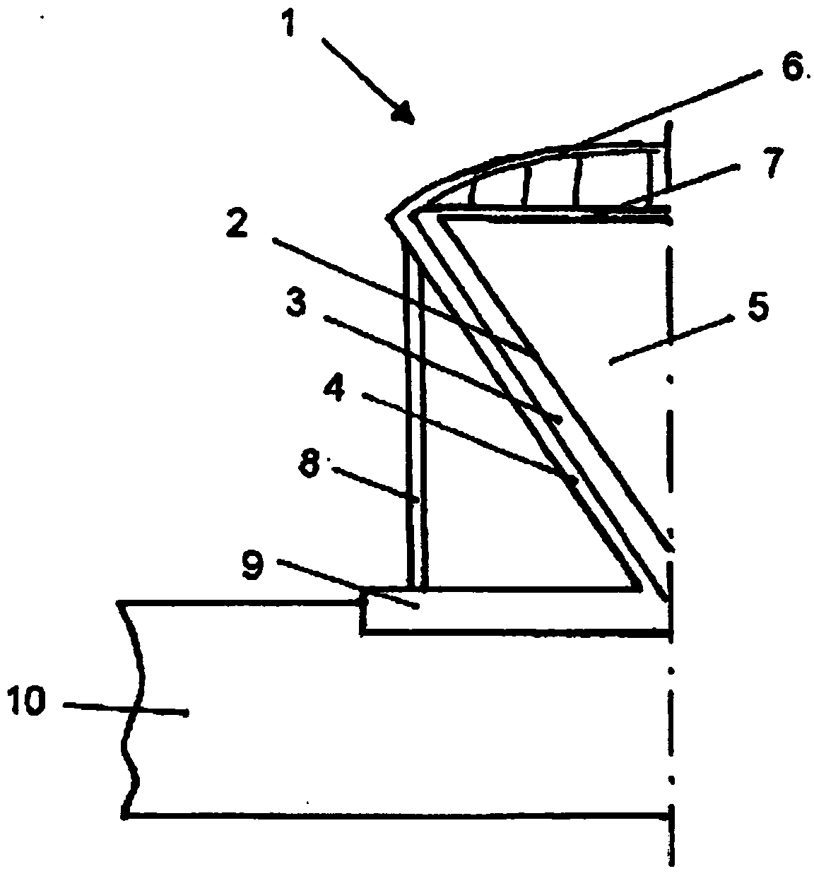 Storage tank for fluids