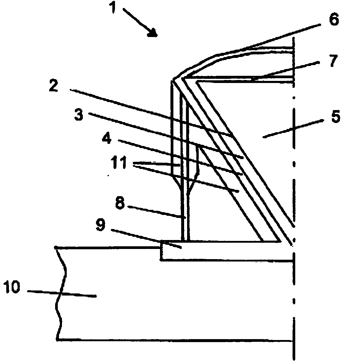 Storage tank for fluids