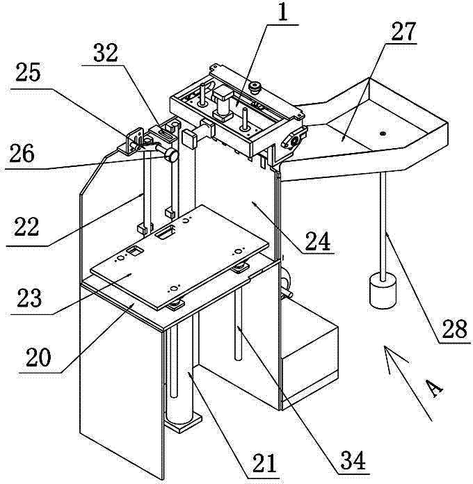 Three-shaft full-automatic edge rolling machine