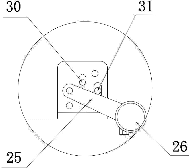 Three-shaft full-automatic edge rolling machine