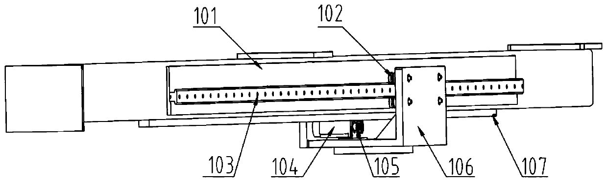 Stereoscopic track changing type track robot system and method