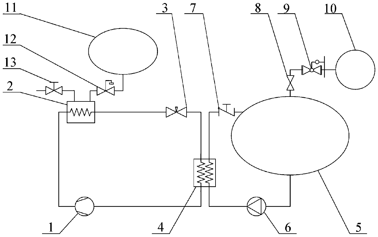 Liquid hydrogen supercooling degree acquisition system for space launching site