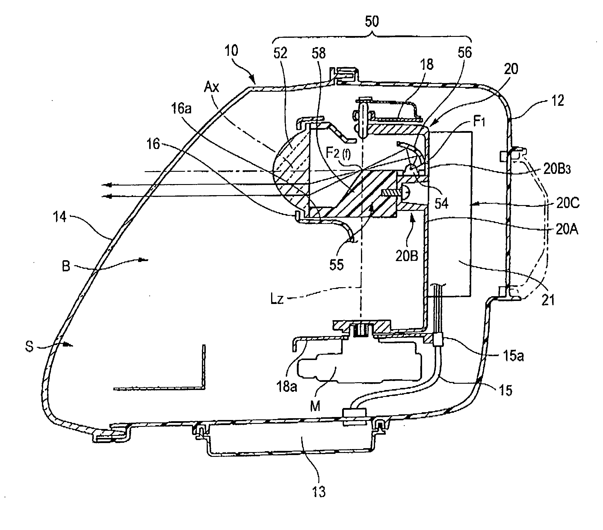 Vehicle lighting device