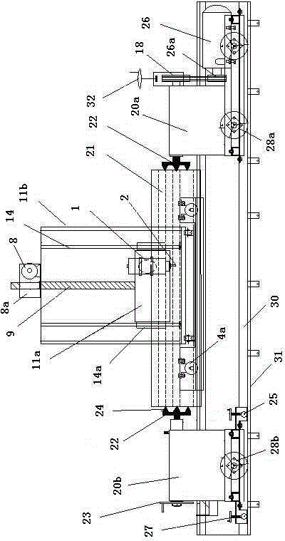 Large timber milling turning lathe