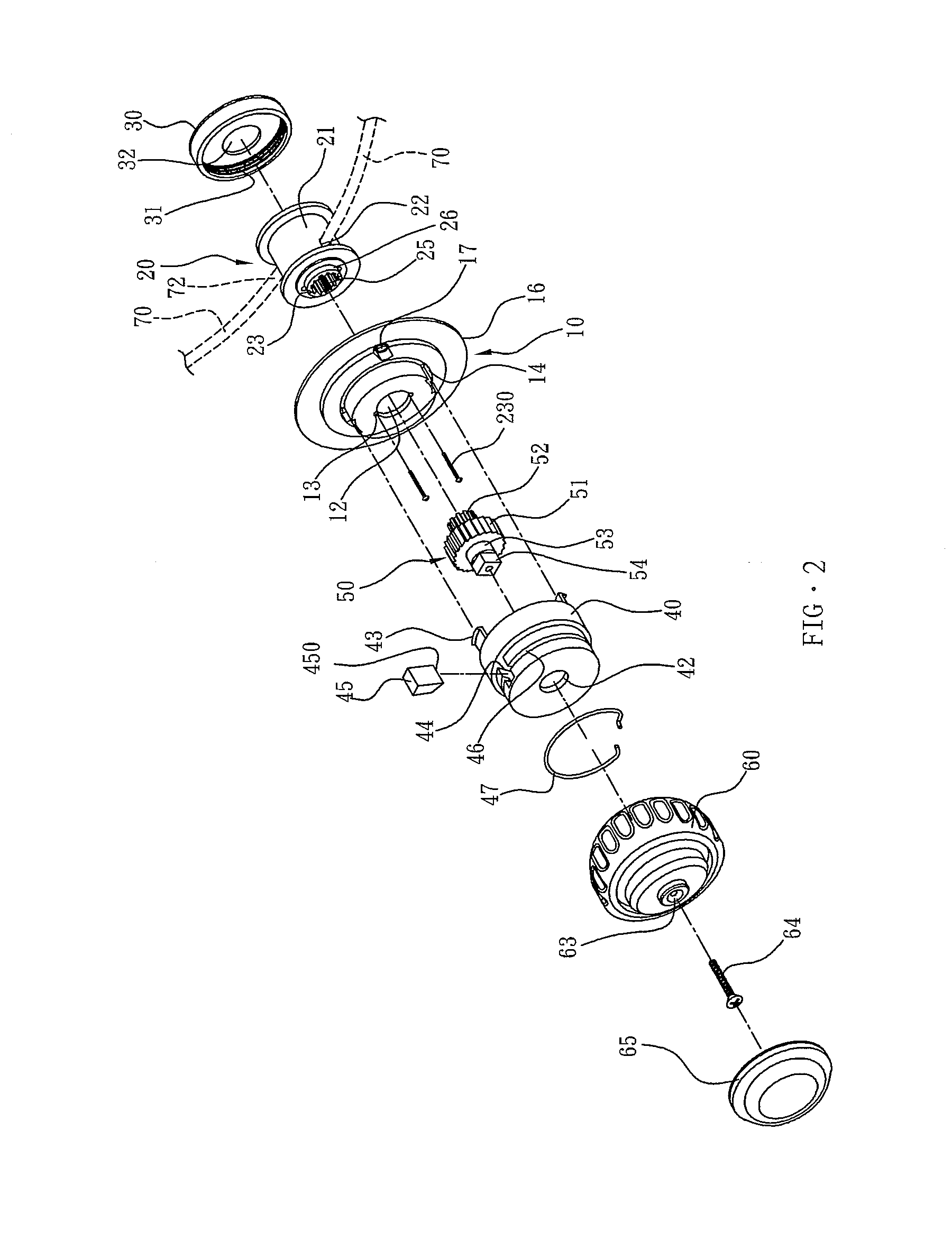 Lace Winding Device for Shoes