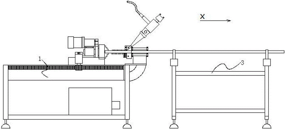 High-power continuous fiber laser-based hot-drawing, molding and welding apparatus for spiral fin coil