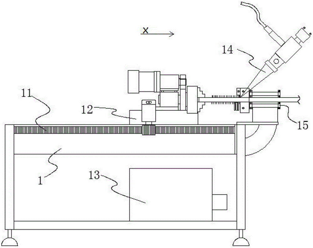 High-power continuous fiber laser-based hot-drawing, molding and welding apparatus for spiral fin coil