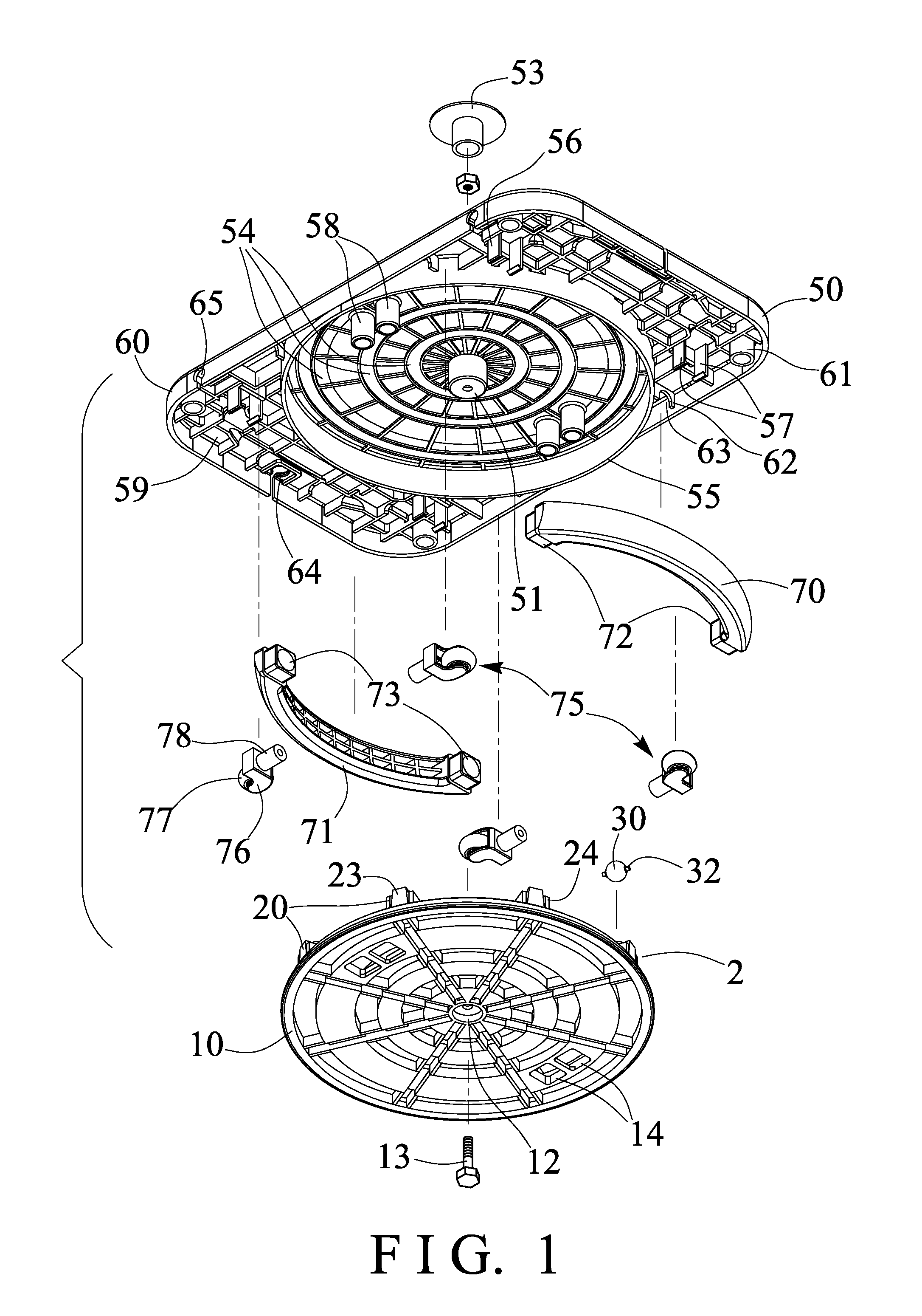 Twisting exerciser device