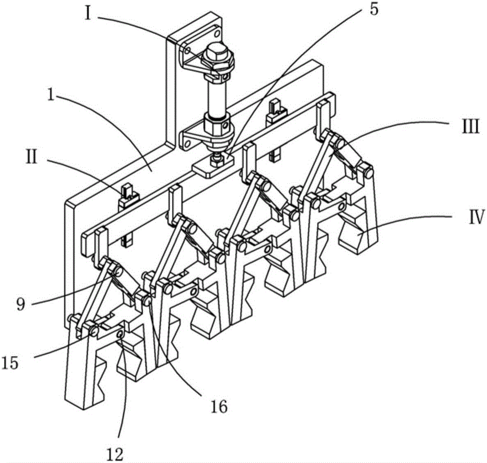 Connecting rod clamping mechanism