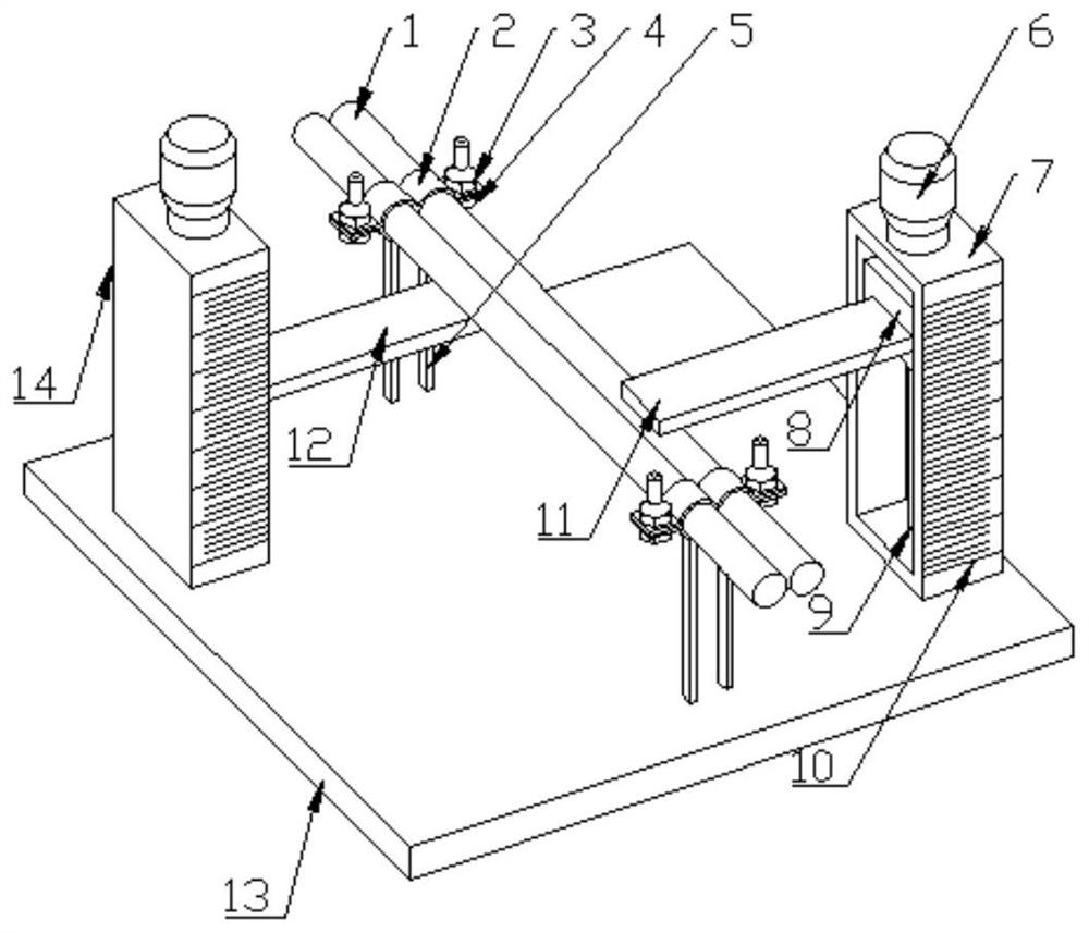 Device and method for passive current detection in low-frequency mechanical vibration environment