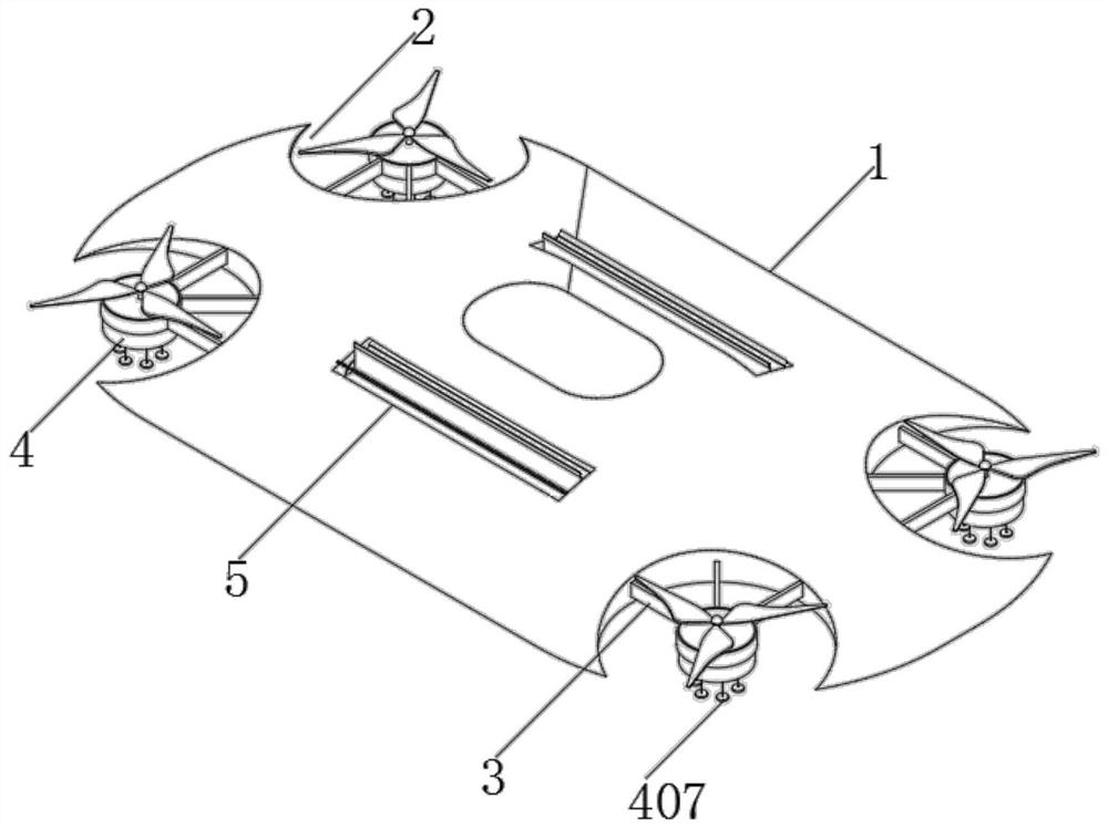 Anti-interference and wind-influence-preventing path planning unmanned aerial vehicle