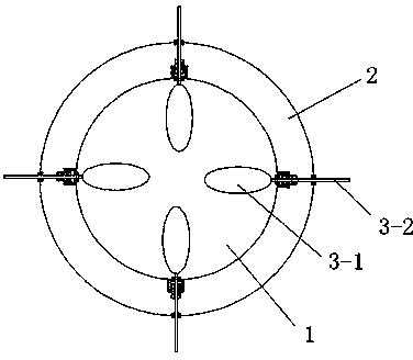 Vehicle-mounted emergency water purification device by evaporating condensate water through sunlight focusing