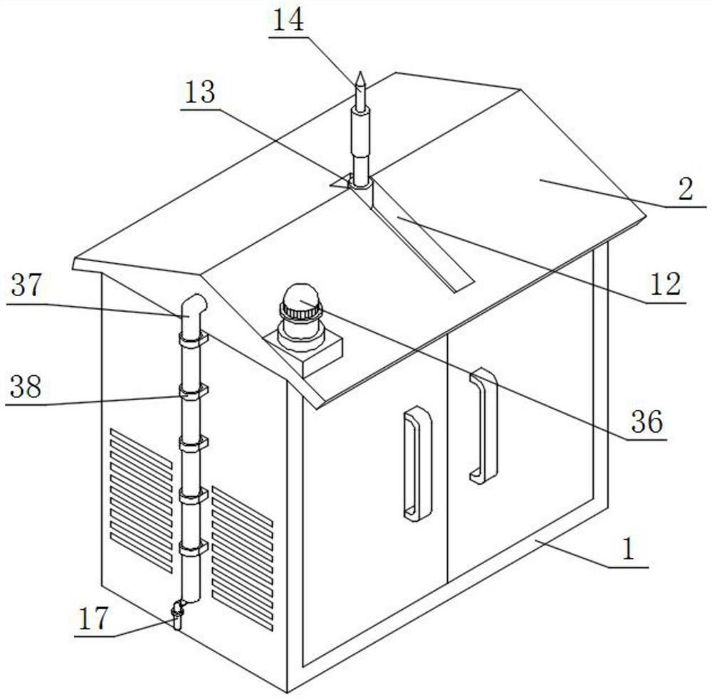 Dry-type transformer with grounding point contact state detection function