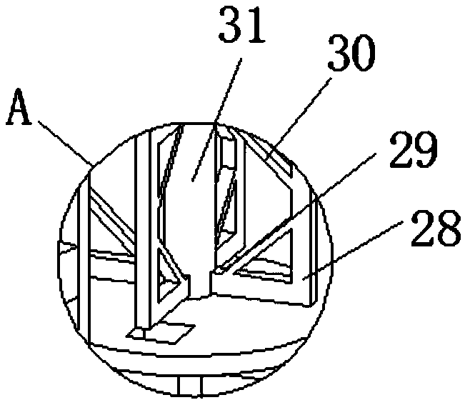 Device for preparing fertilizers by residual sludge and agricultural and forestry waste