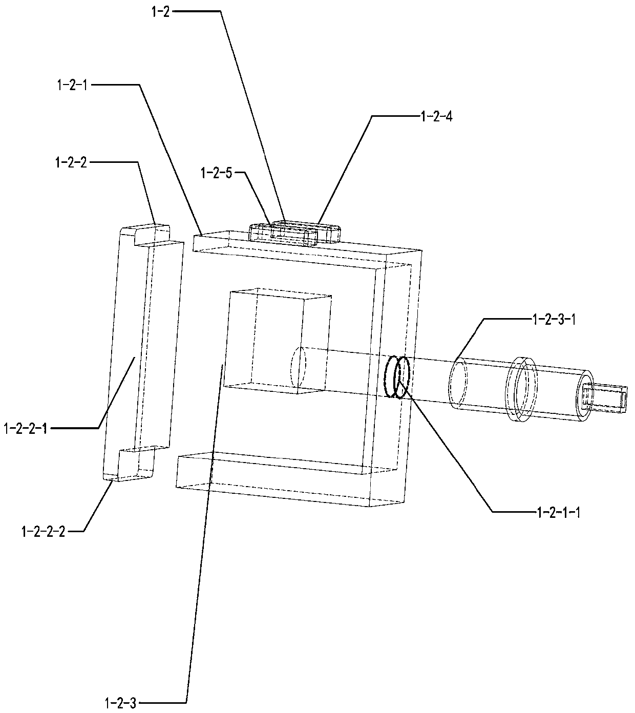 Air replacement device during use of medical protective clothing