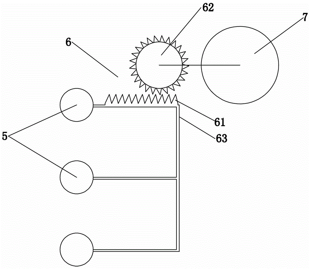 Feed tensioning mechanism for garment cutting equipment