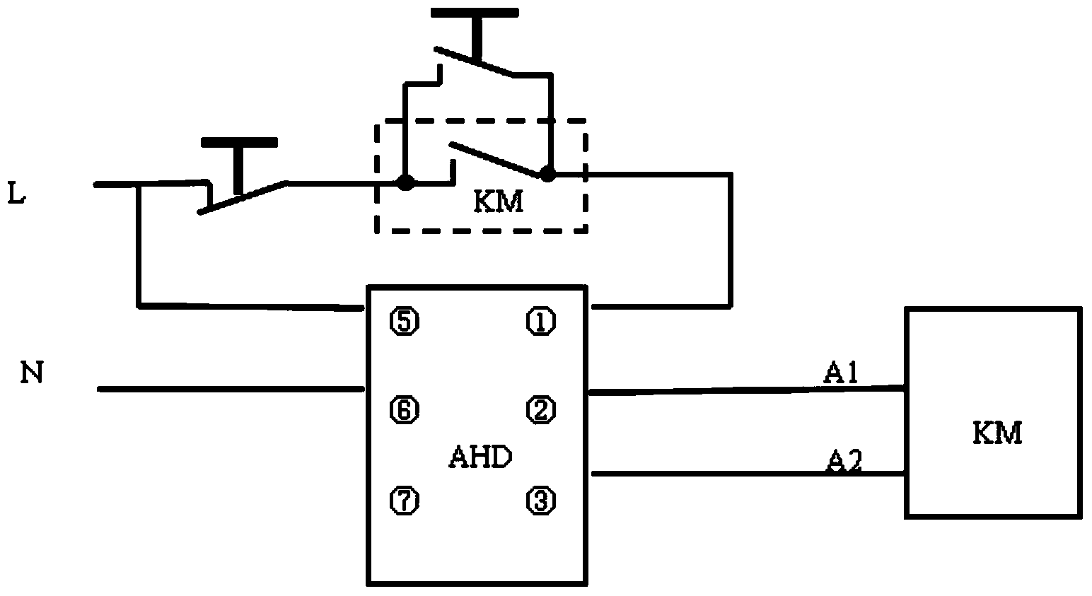 Instantaneous power failure preventing delayer