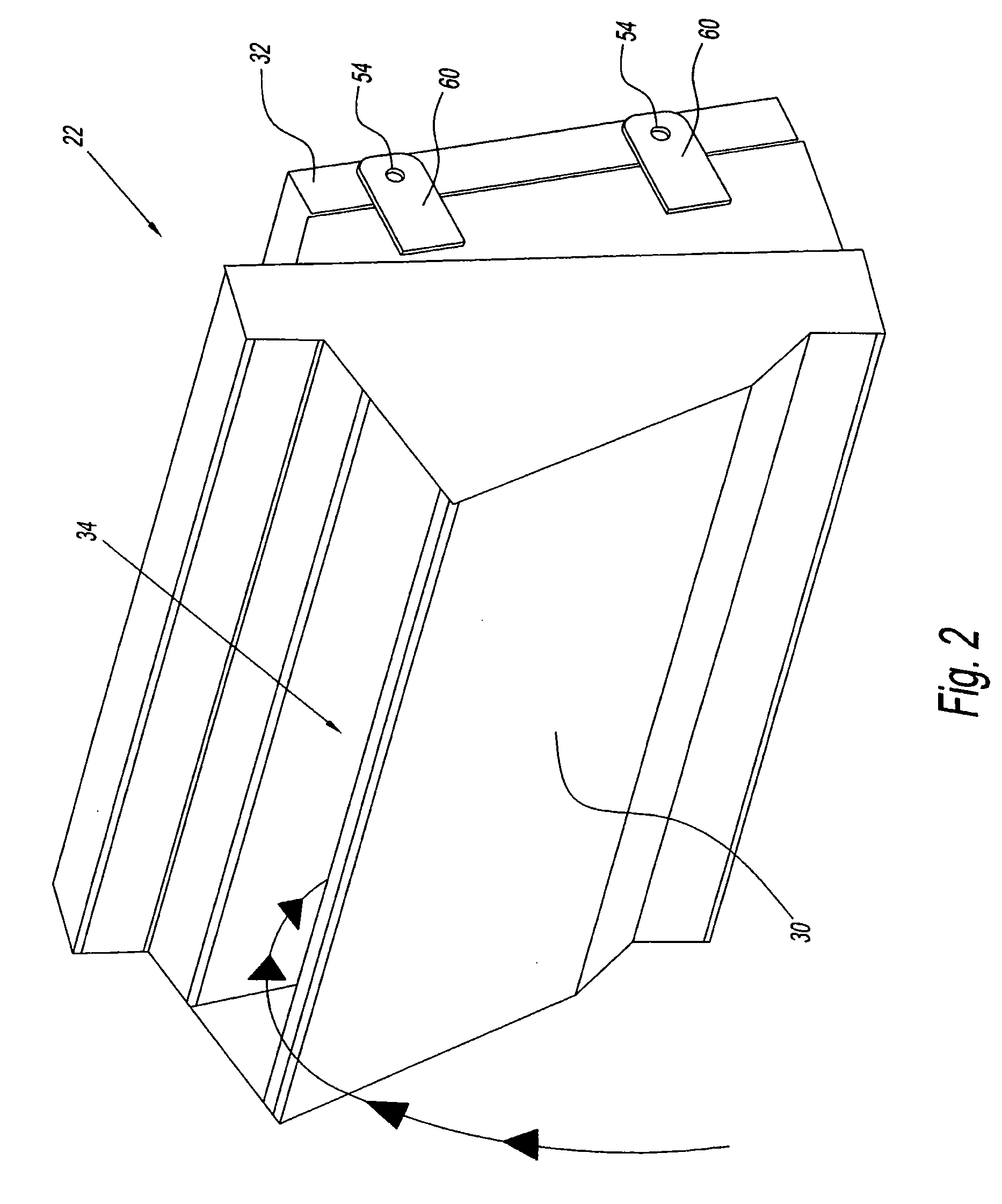 Ultra-violet ventilation system having an improved filtering device