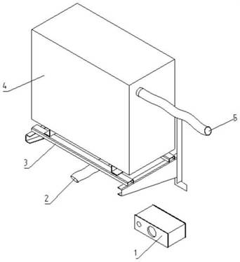 A high-temperature negative pressure ventilation disinfection machine and its disinfection method