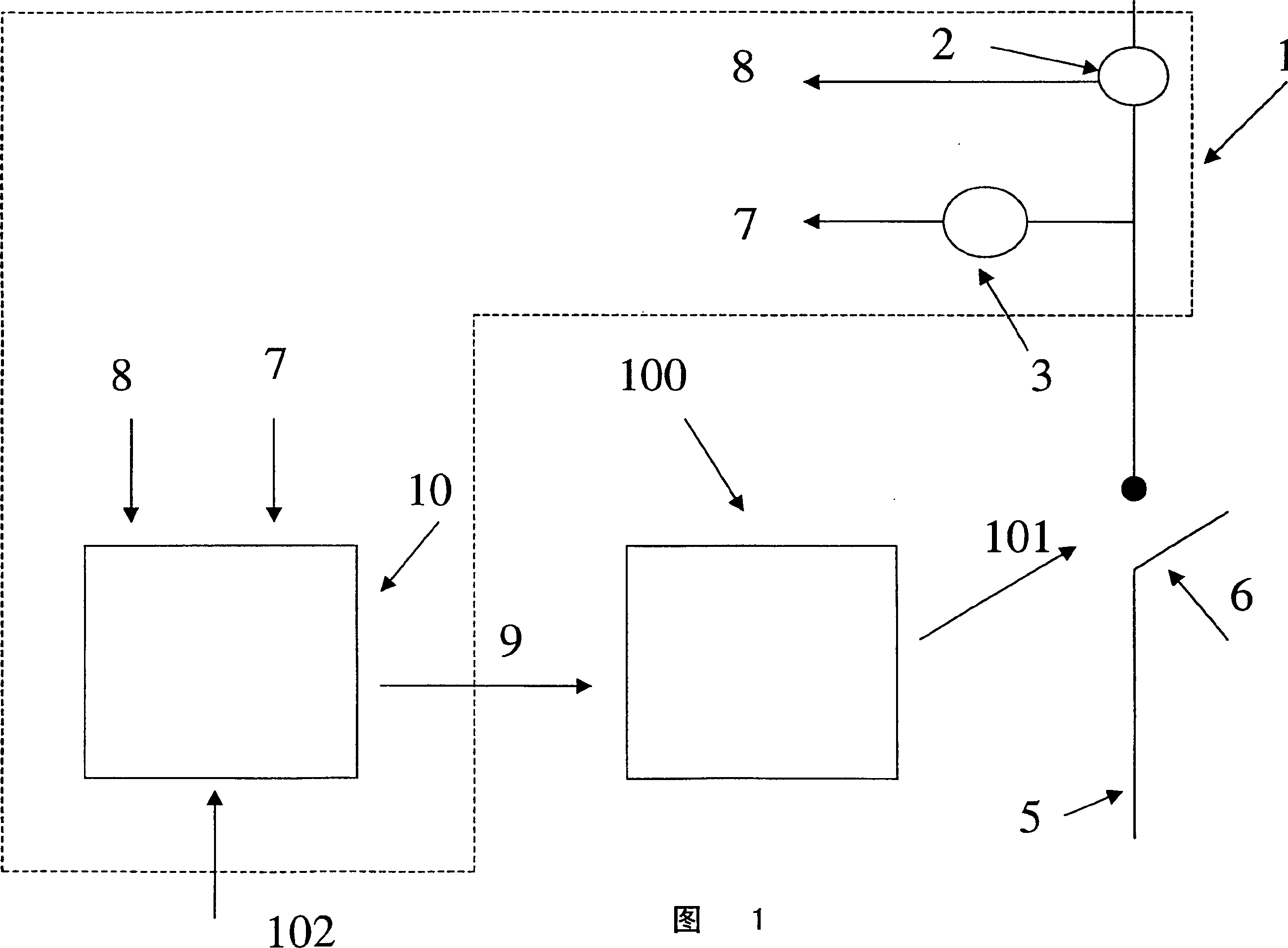 Method for operating monitoring device for cut-off/close of operating unit