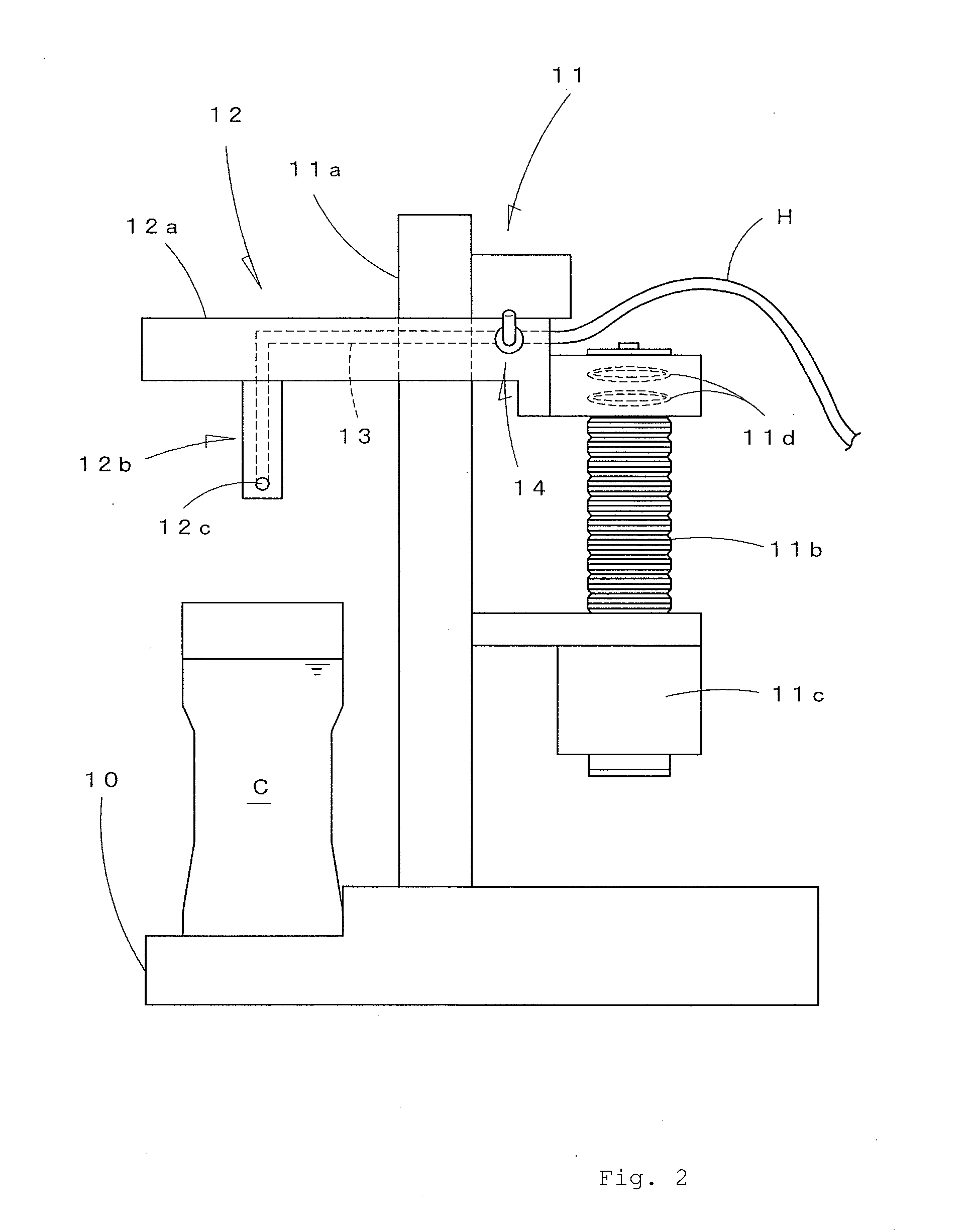 Beer bubbling device