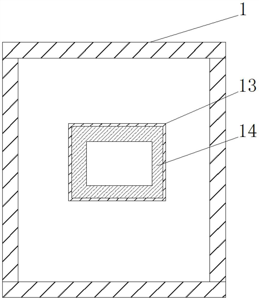 An overturning structure of a biological cell culture dish that is convenient for observation