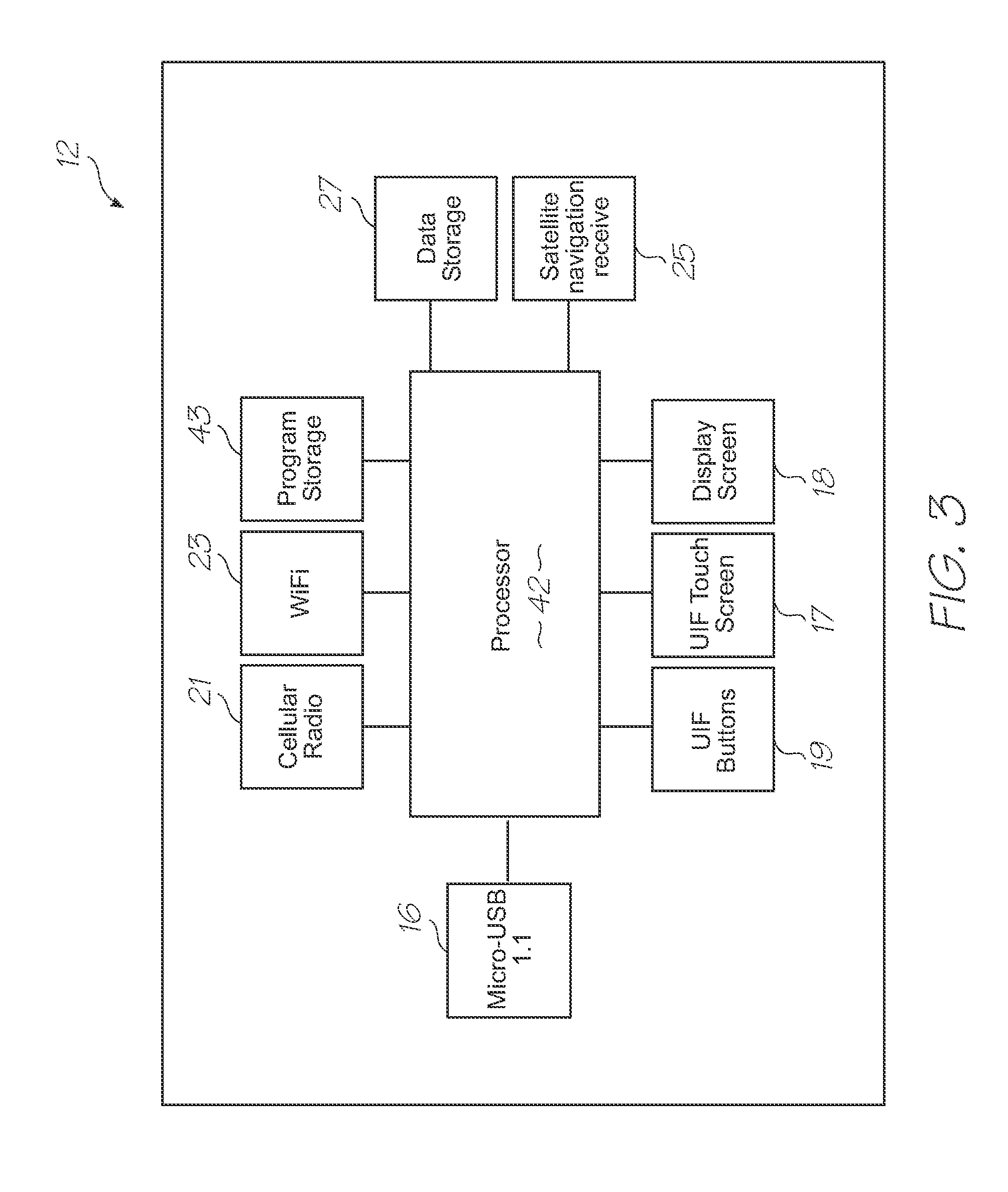 Diagnostic test module with a loc with integral photosensor and excitation LED for detection of hybridization assay results