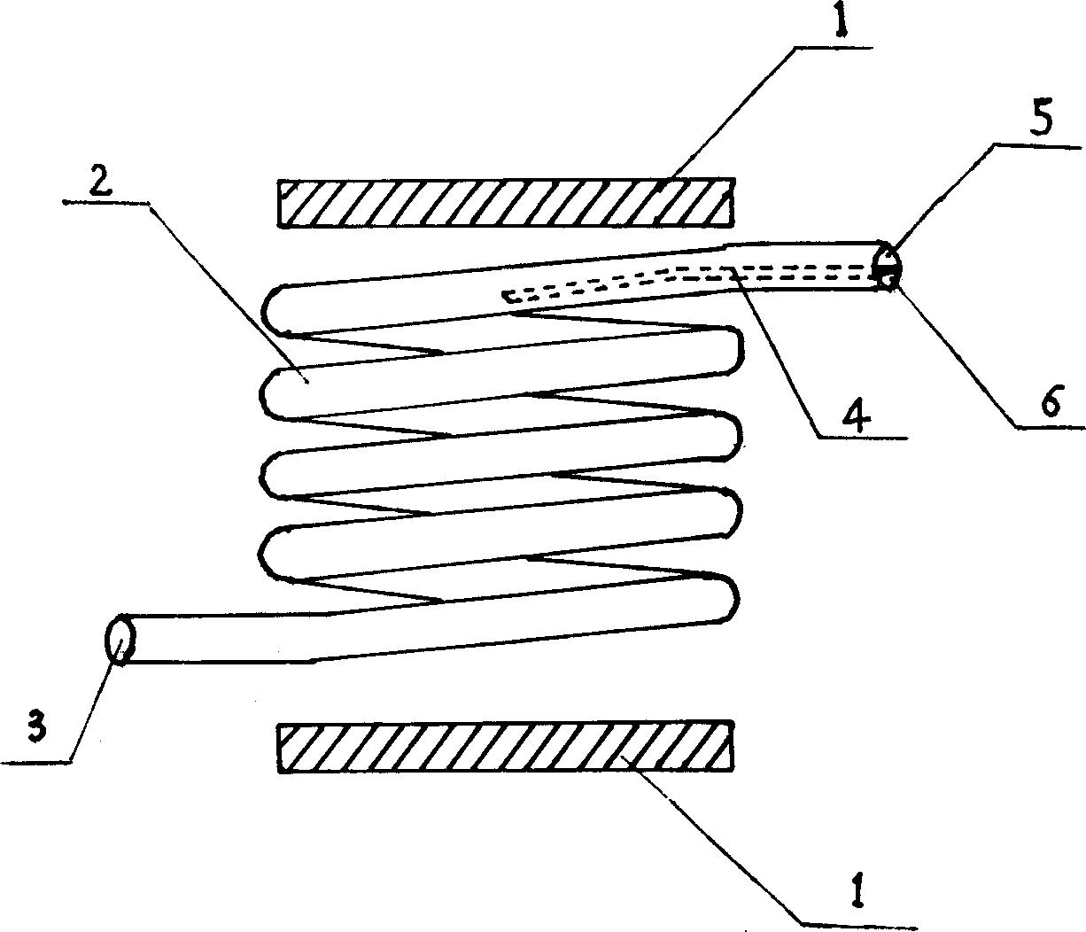 Sea water desalting magnetic mirror device and method