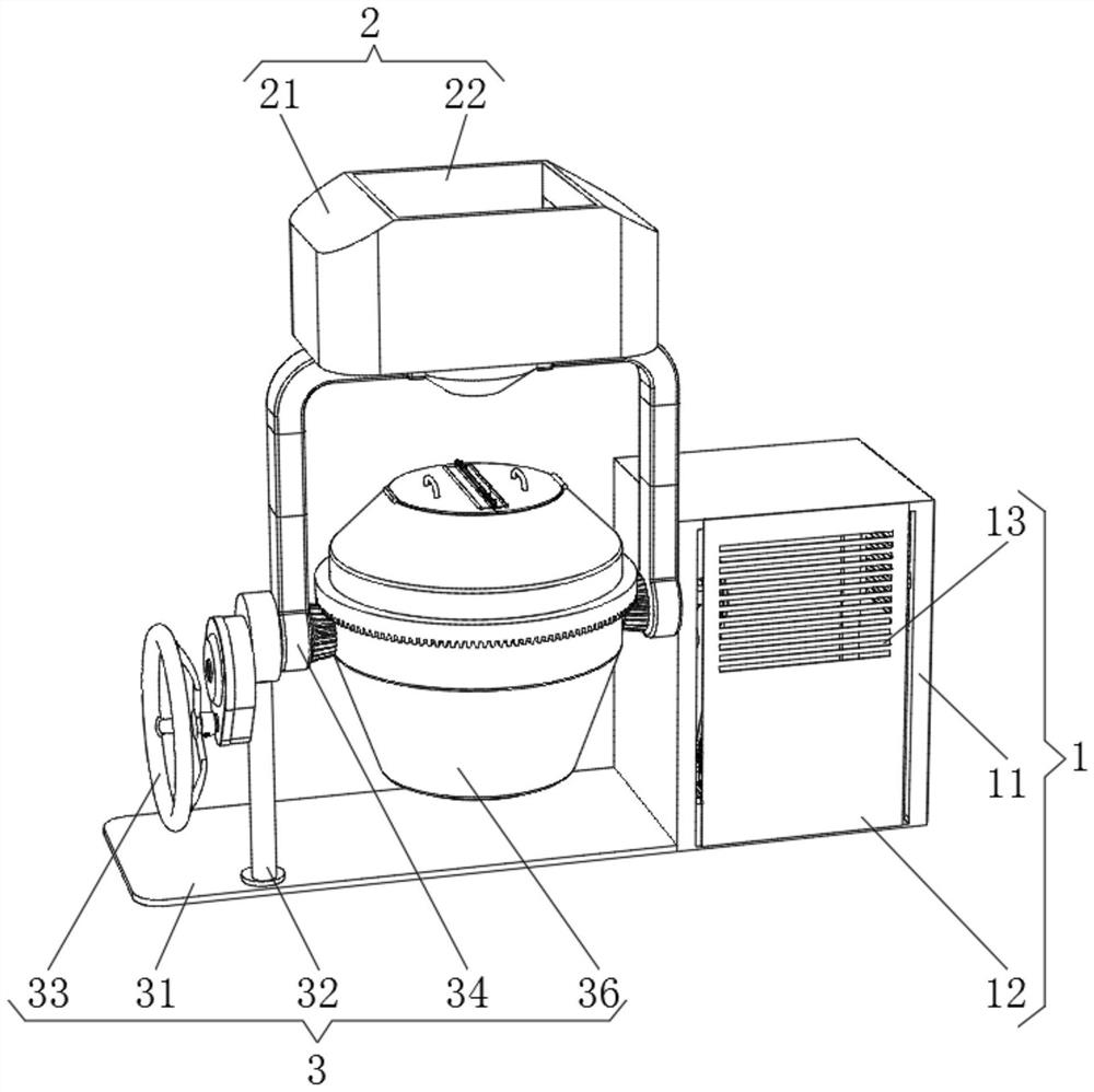 Micro-expansive concrete processing device