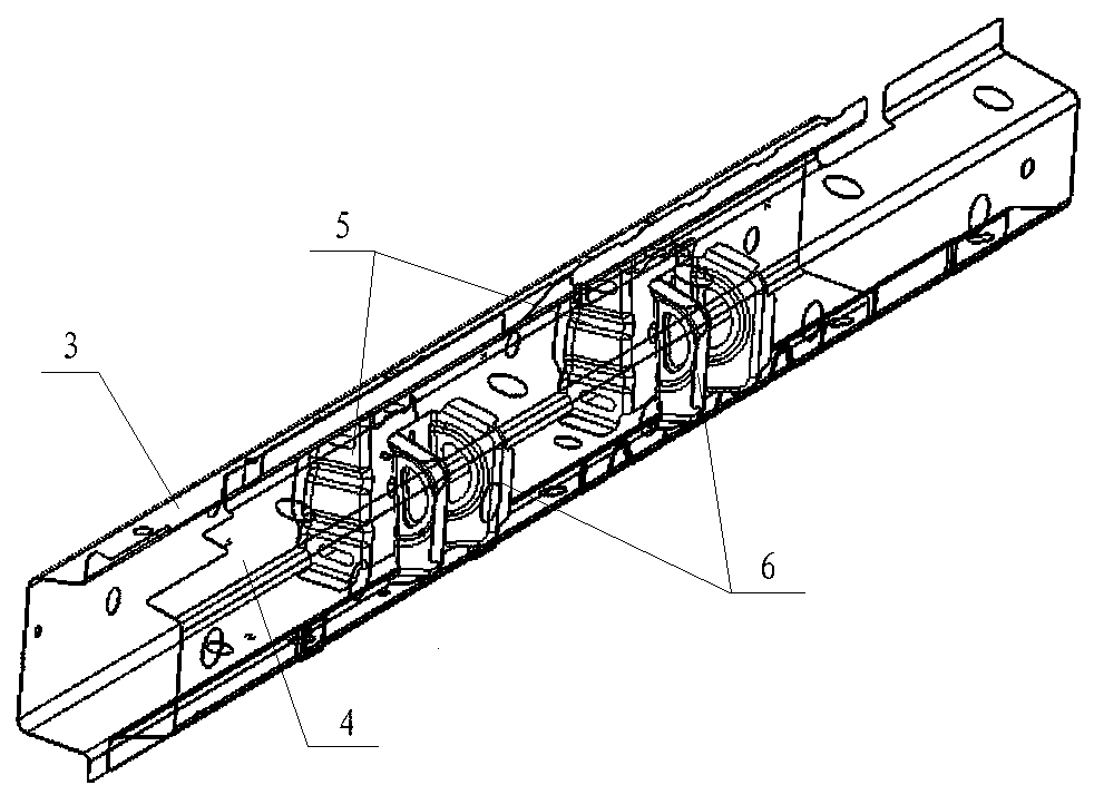 Threshold supporting plate capable of improving side impact performance