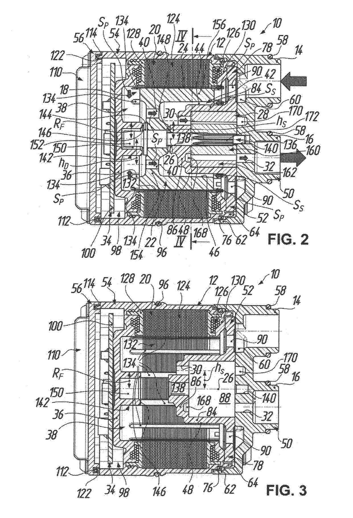 Electric-motor-driven liquid pump