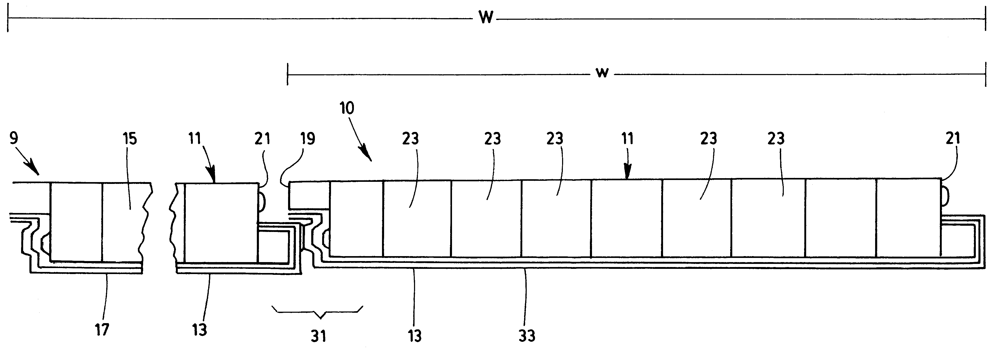 Un-reinforced thermoplastic coating