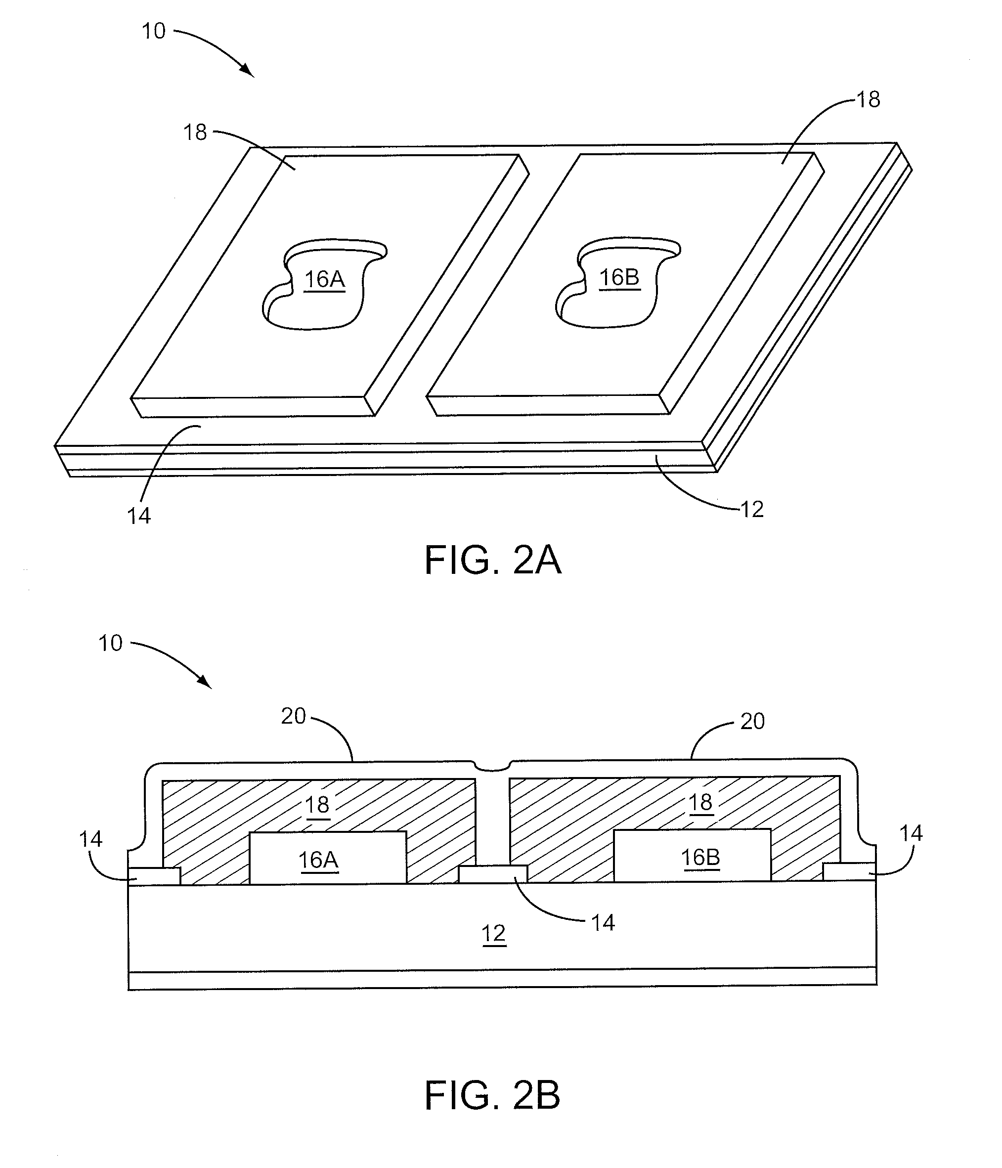 Backside seal for conformal shielding process