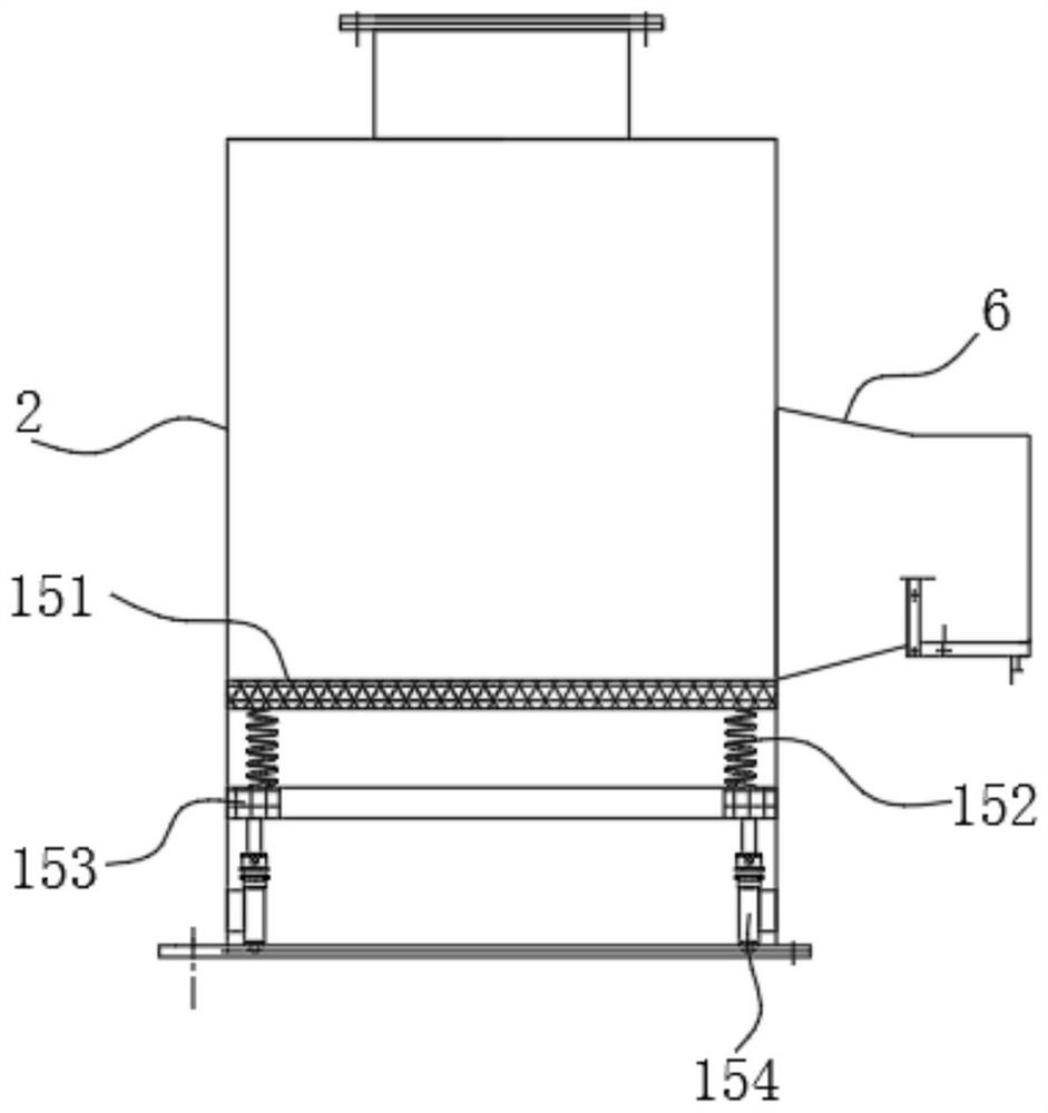 Aluminum-based metal powder grading treatment equipment applied to powder metallurgy