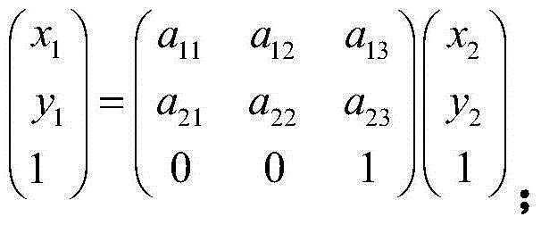 Video compensation method of eliminating line segment cross mismatching point