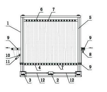 Steel strip and aluminium strip automatic storage machine