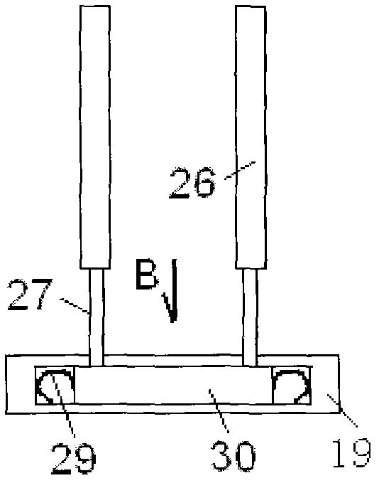 Multifunctional medical treatment and rehabilitation electric cart for facilitating excretion of old patients