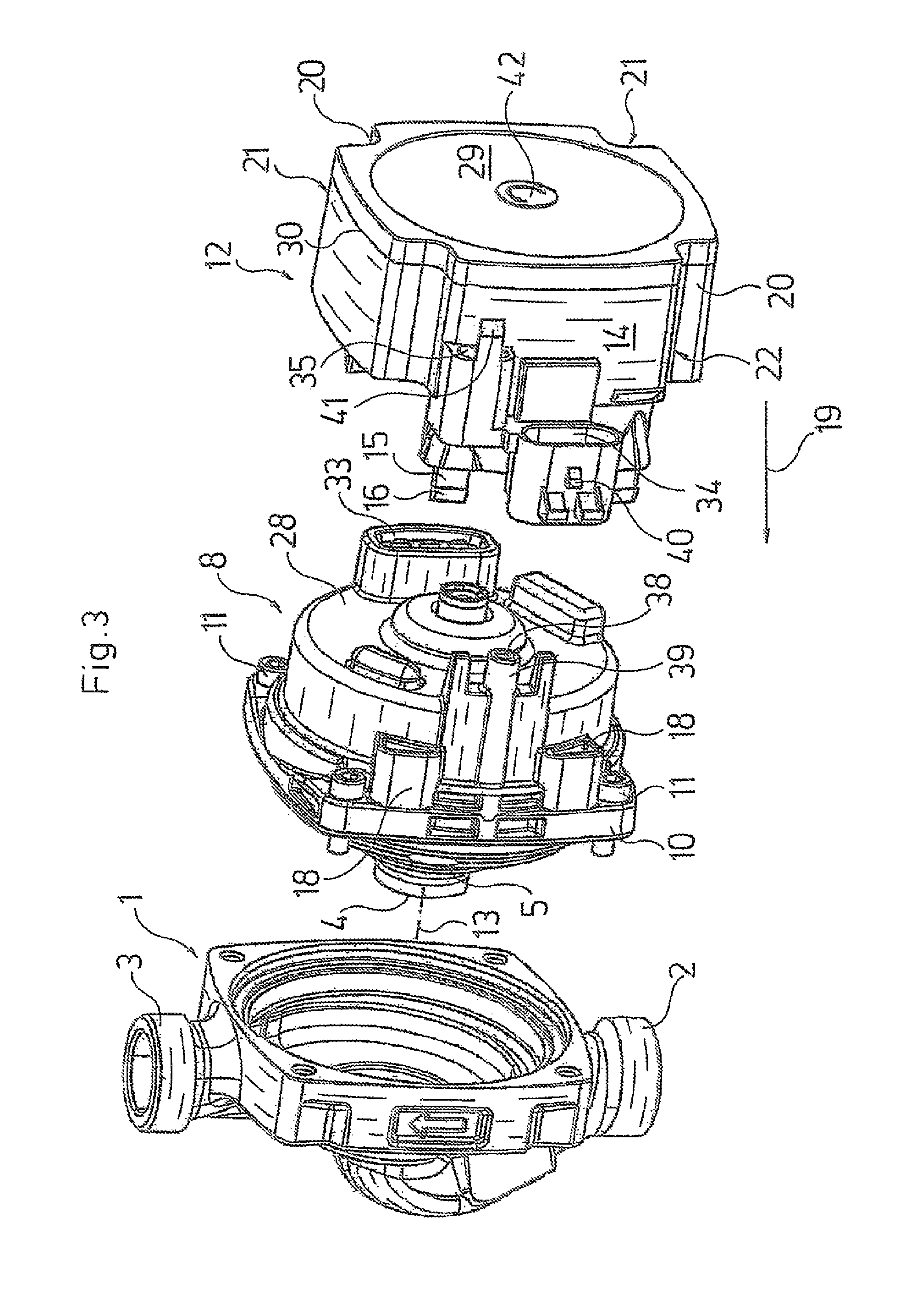 Heat circulation pump