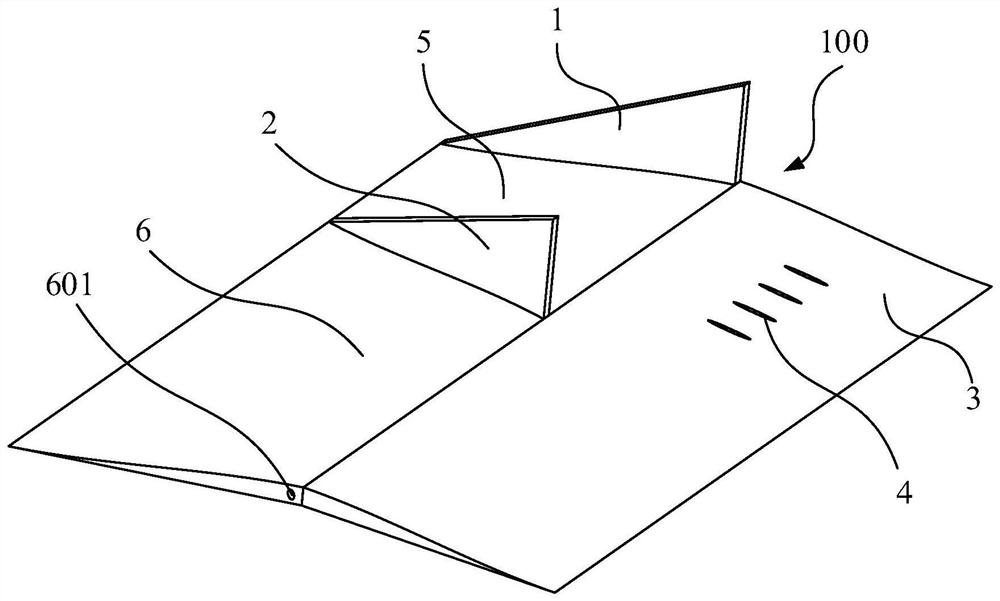 Air flow control device, fan blade comprising same and wind generating set